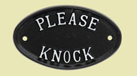 Please knock