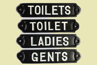 Toilet Sign Collection