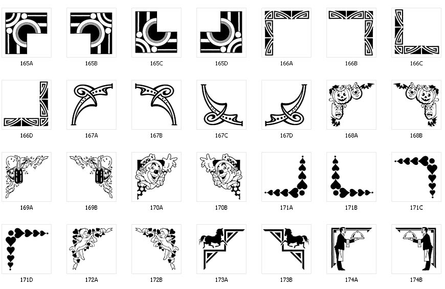 Corner Border Patterns