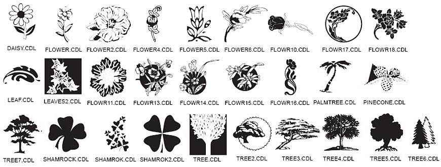 Floral Stencils