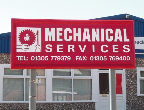 Fibreglass Business Signage