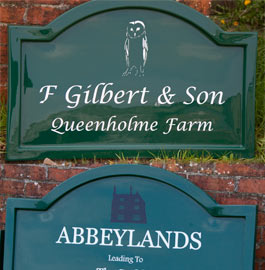 Fibreglass Entrance Signs