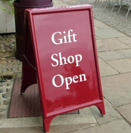 Matching Sandwich Board