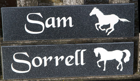 Stable Door Signs Font - Black Chancery - ref 1311.SE.054