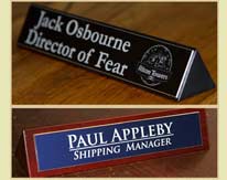 Desk Signs