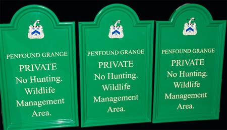 Fibreglass Estate Signs