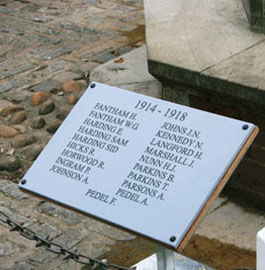 War Memorial Plaque