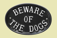 Beware of the dogs