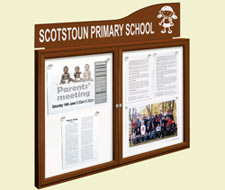 Traditional Outdoor Notice Boards