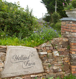 Purbeck stone entrance sign