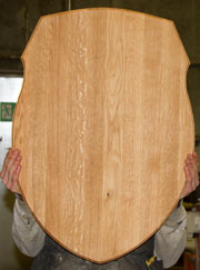 Large Oak Sheild.