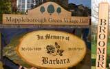 See a selection of wooden signs we have made