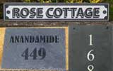 Lots of example of slate and stone signs