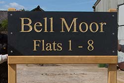 Posts for granite and slate signs