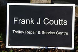 White Edged Slate Signs