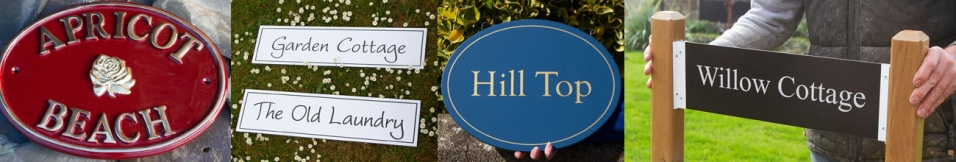 House Sign Gallery - Images Of Some Of The More Interesting House Signs We Have Made.