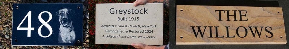 Stone Sign, Slate Sign, & Granite Sign Images