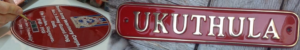 Metal Plaques - Aluminium, Brass, Bronze, Zinc, Stainless Steel