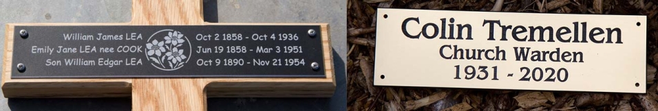 Engraved Memorial Plaques