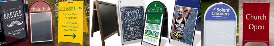 Pavement Signs - A-Boards - Sandwich Boards