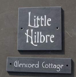 Slate House Signs