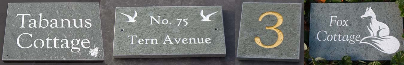 The Sign Maker For The Very Best In Bespoke Signs And Memorials : Superior Green Slate Signs & Memorials