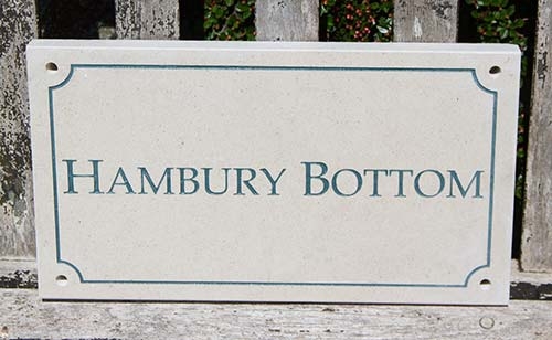 Purbeck Stone Signs Purbeck Stone House Sign