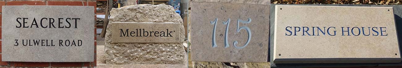 The Sign Maker For The Very Best In Bespoke Signs : Purbeck Stone Signs & Memorials - Quarried In The UK