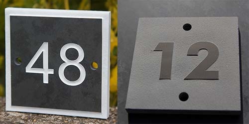 Slate Number Sign Slate Number Signs