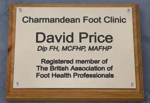 Standard engraved brass plaque on a backing board. Standard Brass Plaque