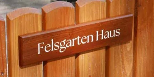 Sapele is a deep red timber which looks similar to mahogany. Sapele Wood House Sign