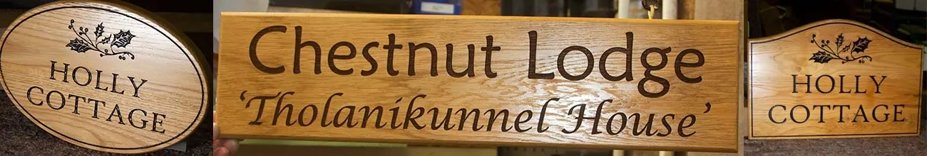 Chestnut Signs - Very Durable.