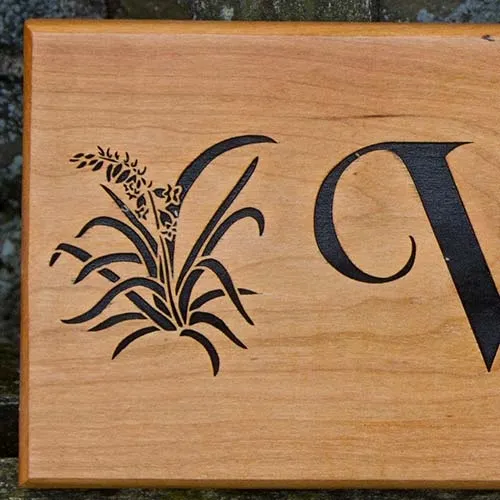 Woodens Signs made in Cherry Wood