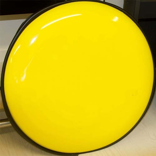 Blank Yellow Wheel Cover