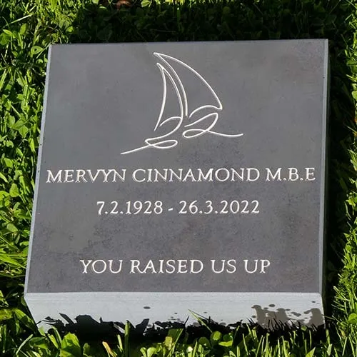 Small Slate Memorial Tablet