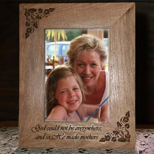 Can be used as a memorial photo frame Personalised wooden photo frames