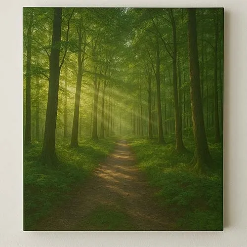 Just send us your image Canvas Print