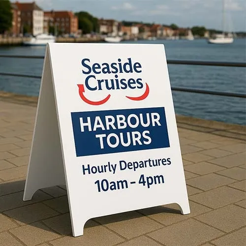 Tese are great value a-boards in 4 sizes. Budget A-Boards