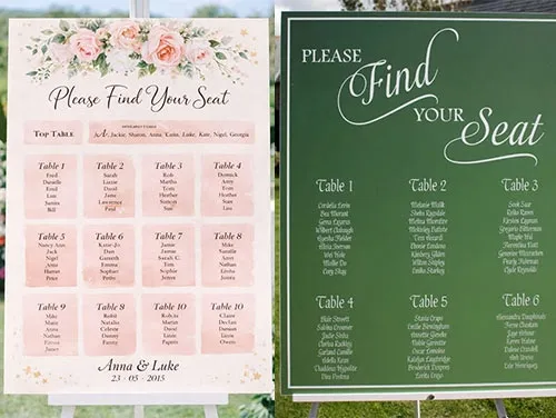 The table seating plan is a crucial element of any event. Table Seating Plan