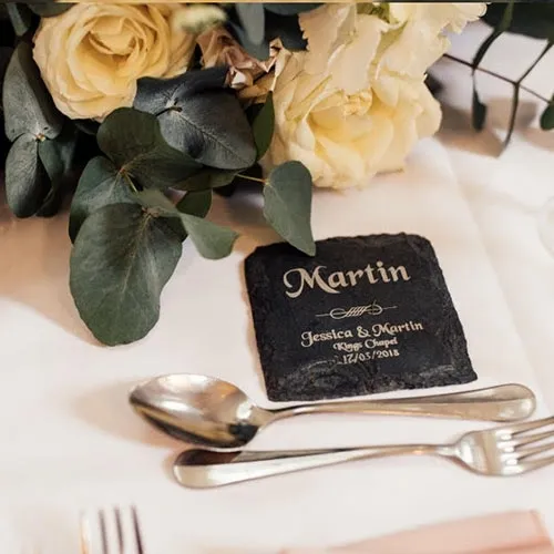 We can make table names to match Slate Place Names