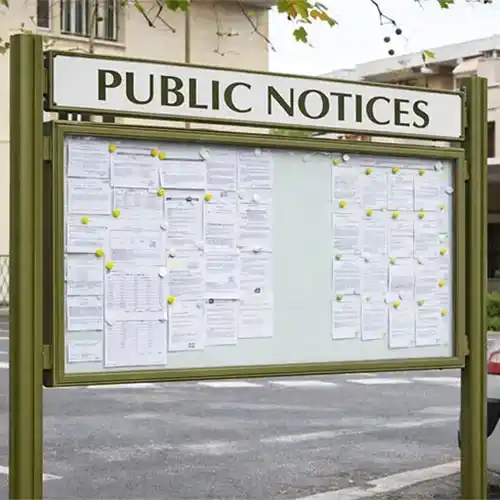 Contact us for a quote Special Colour Heavy Duty Notice Board