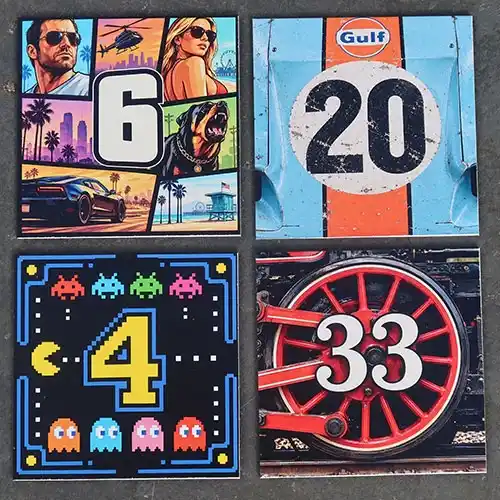 Standard sizes are great value You Create - We Make House Number Signs