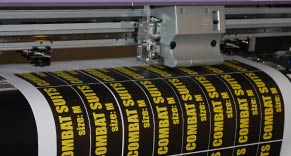 Prints self adhesive signs and stickers