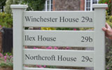 Wooden Ladder Signs - painted or natural wood